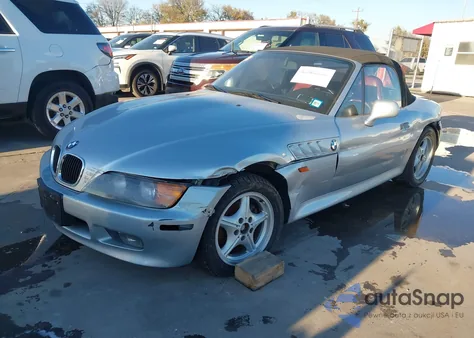 1996 BMW Z3 1.9 z USA, uszkodzony, nr VIN 4USCH7324TLB75962